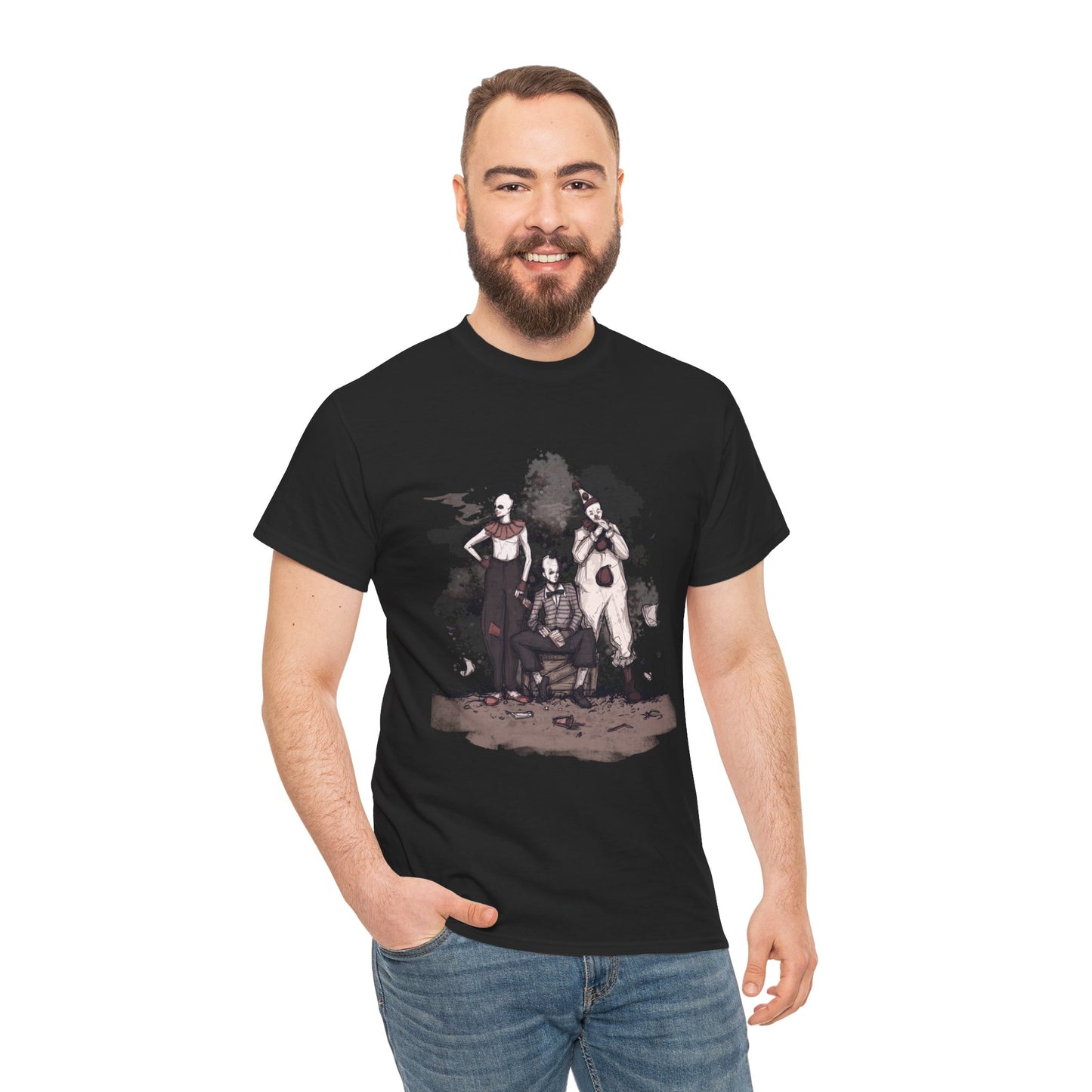 Retro Circus Unisex Heavy Cotton Tee