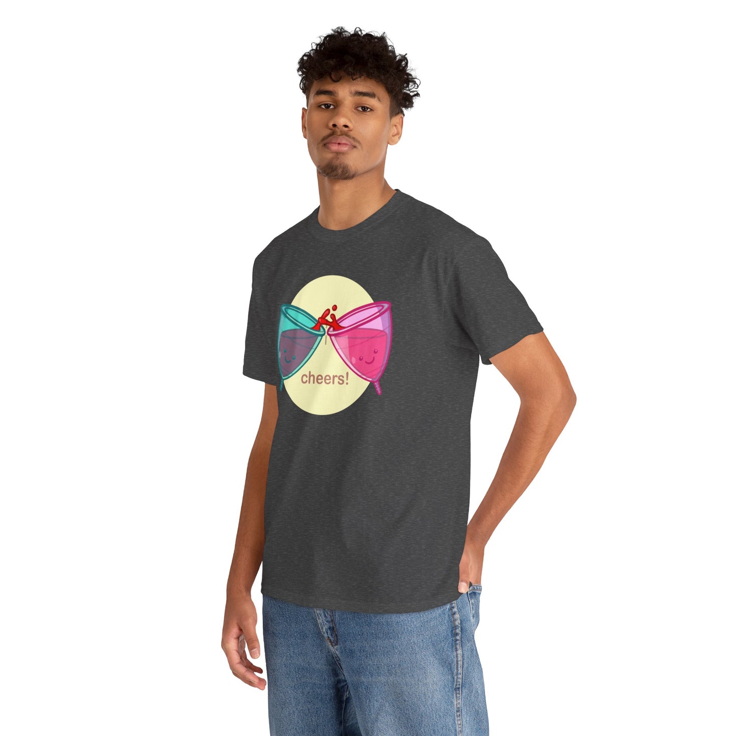 Cheers Unisex Heavy Cotton Tee
