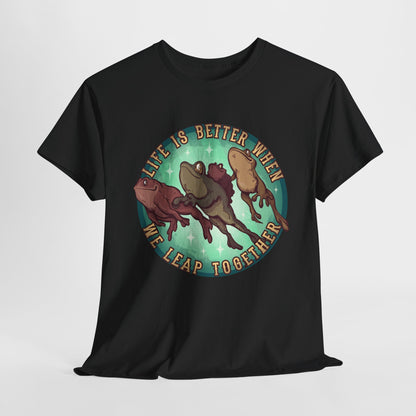 Life Is Better Unisex Heavy Cotton Tee