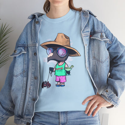 Plague Vacation Unisex Heavy Cotton Tee