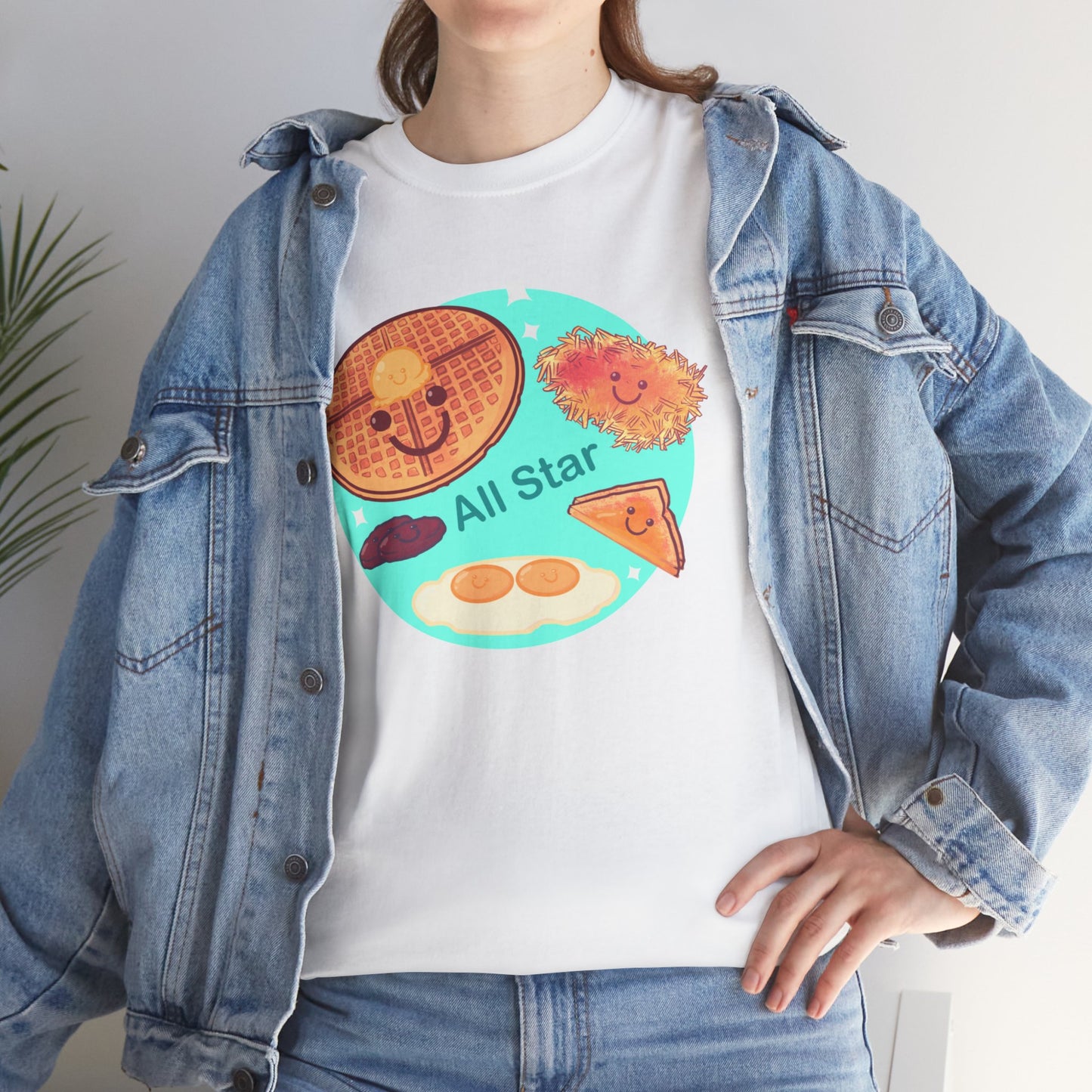 All Star Breakfast Unisex Heavy Cotton Tee