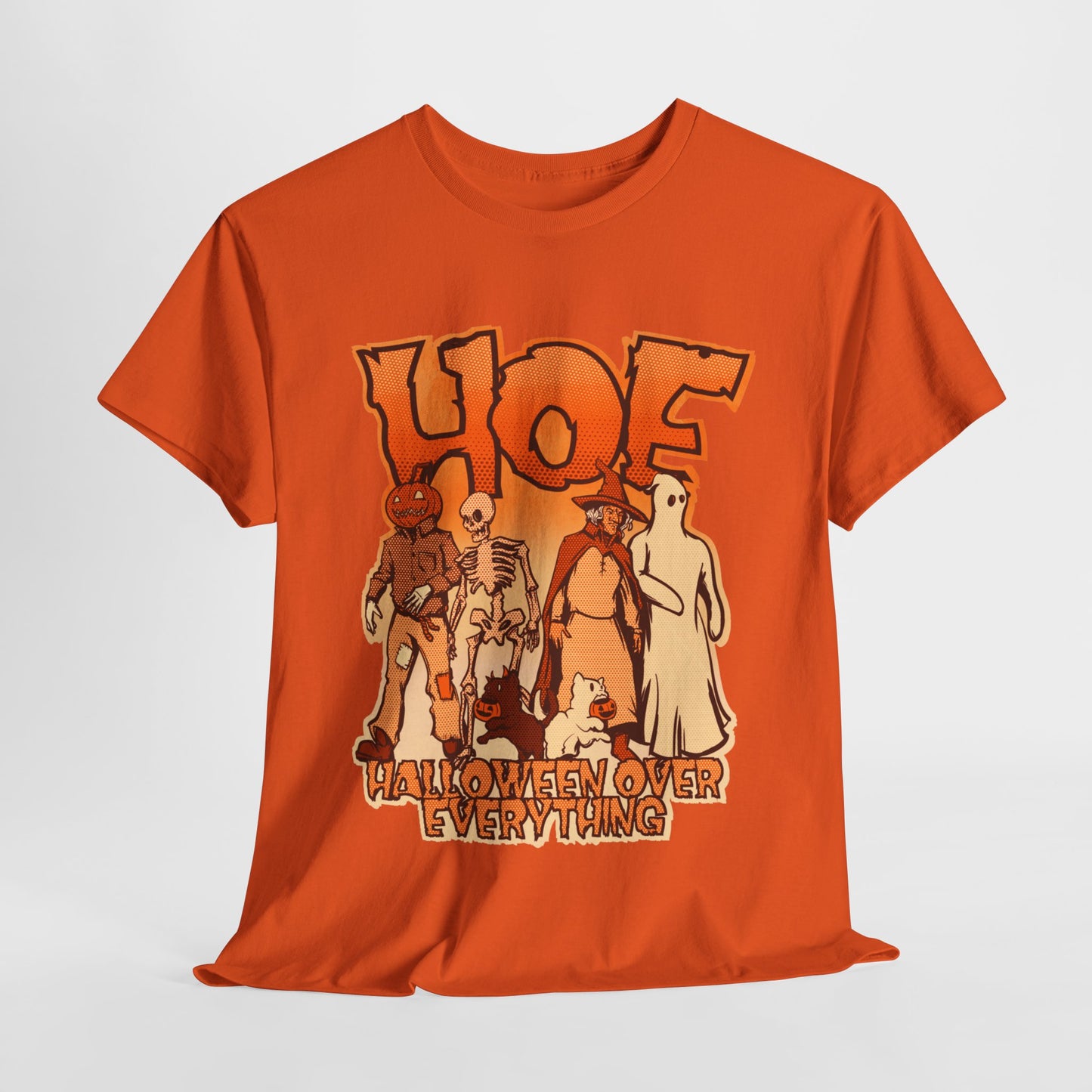 Halloween Over Everything Unisex Heavy Cotton Tee