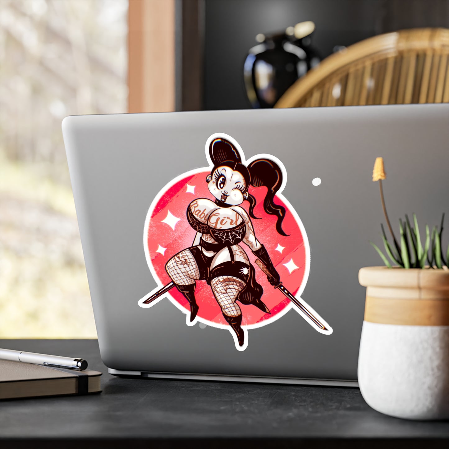 Baby Girl Kiss-Cut Vinyl Decal