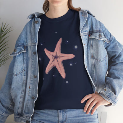 Chocolate Starfish Unisex Heavy Cotton Tee
