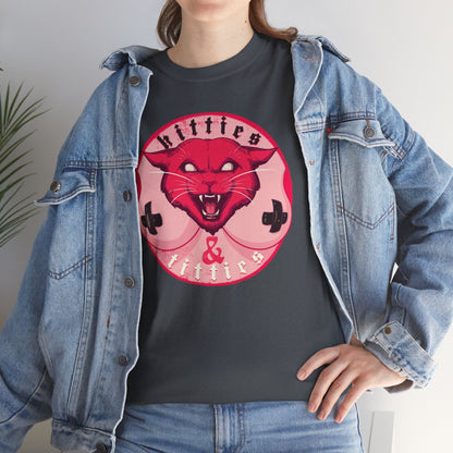 Kitties & Titties Unisex Heavy Cotton Tee