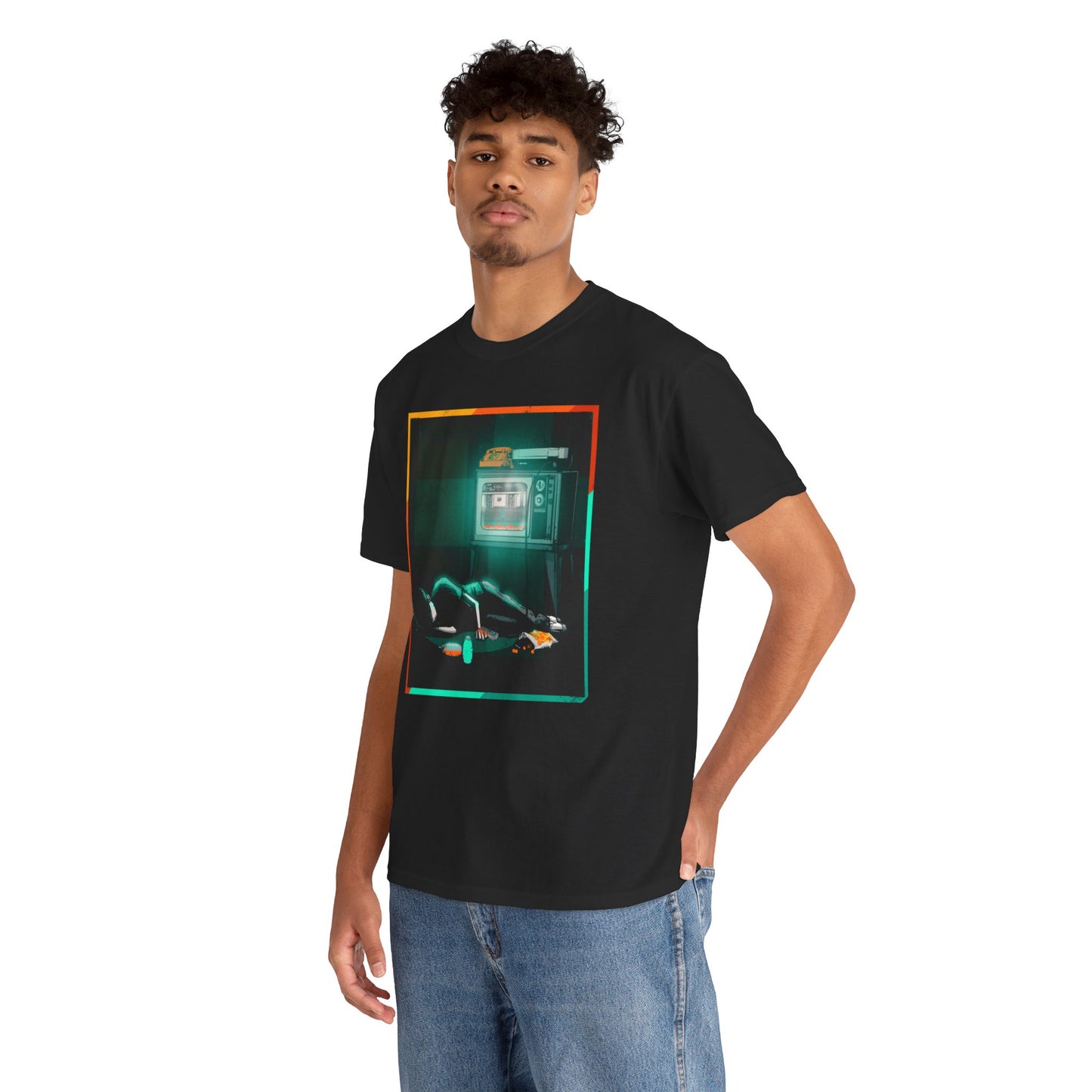 Long Night Unisex Heavy Cotton Tee