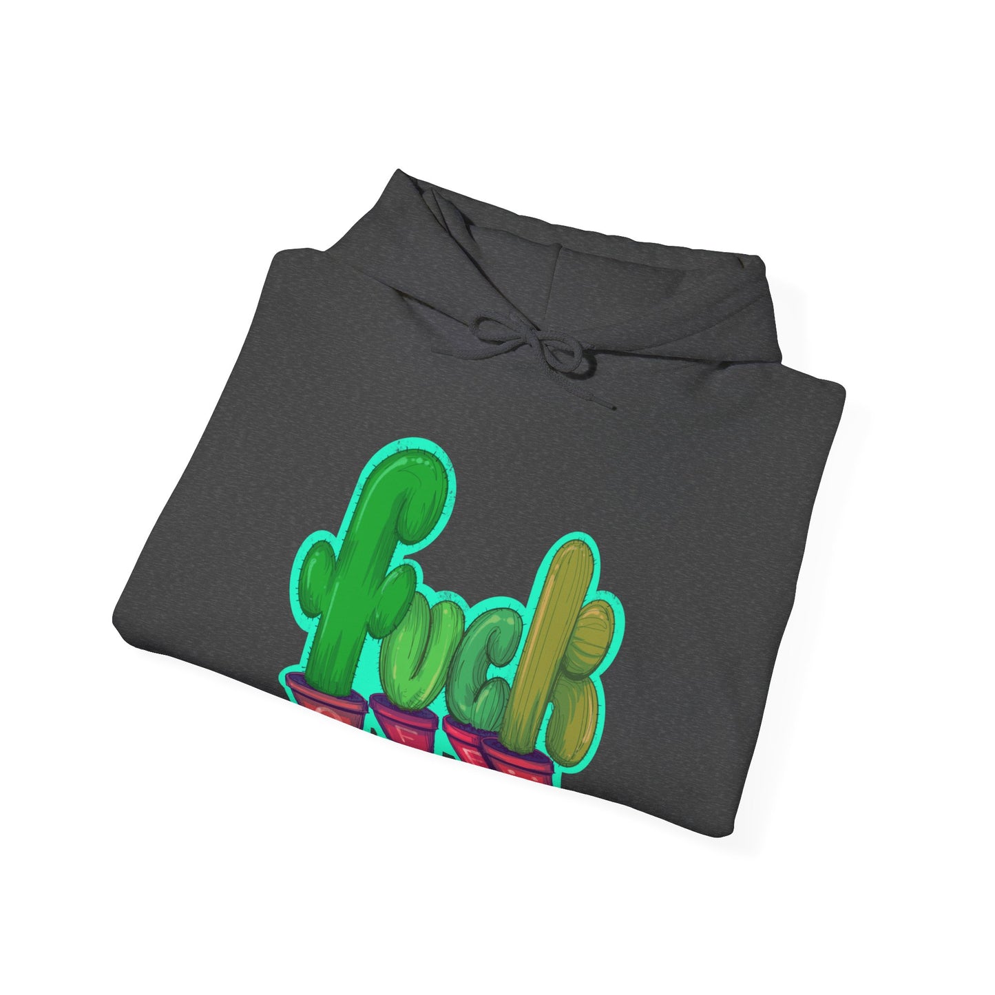 Rude Succulents Unisex Heavy Blend Hooded Sweatshirt