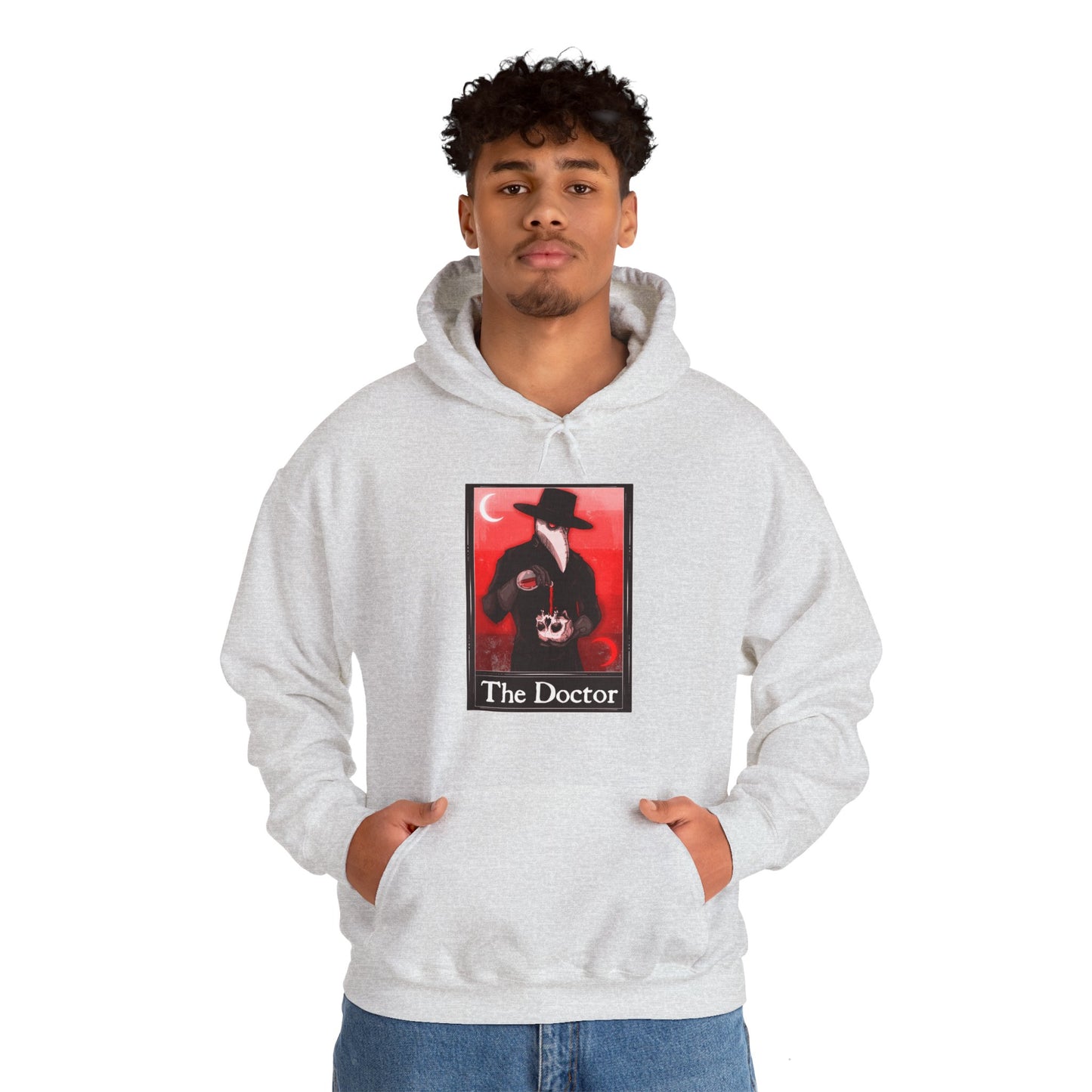 The Doctor Tarot Unisex Heavy Blend Hooded Sweatshirt