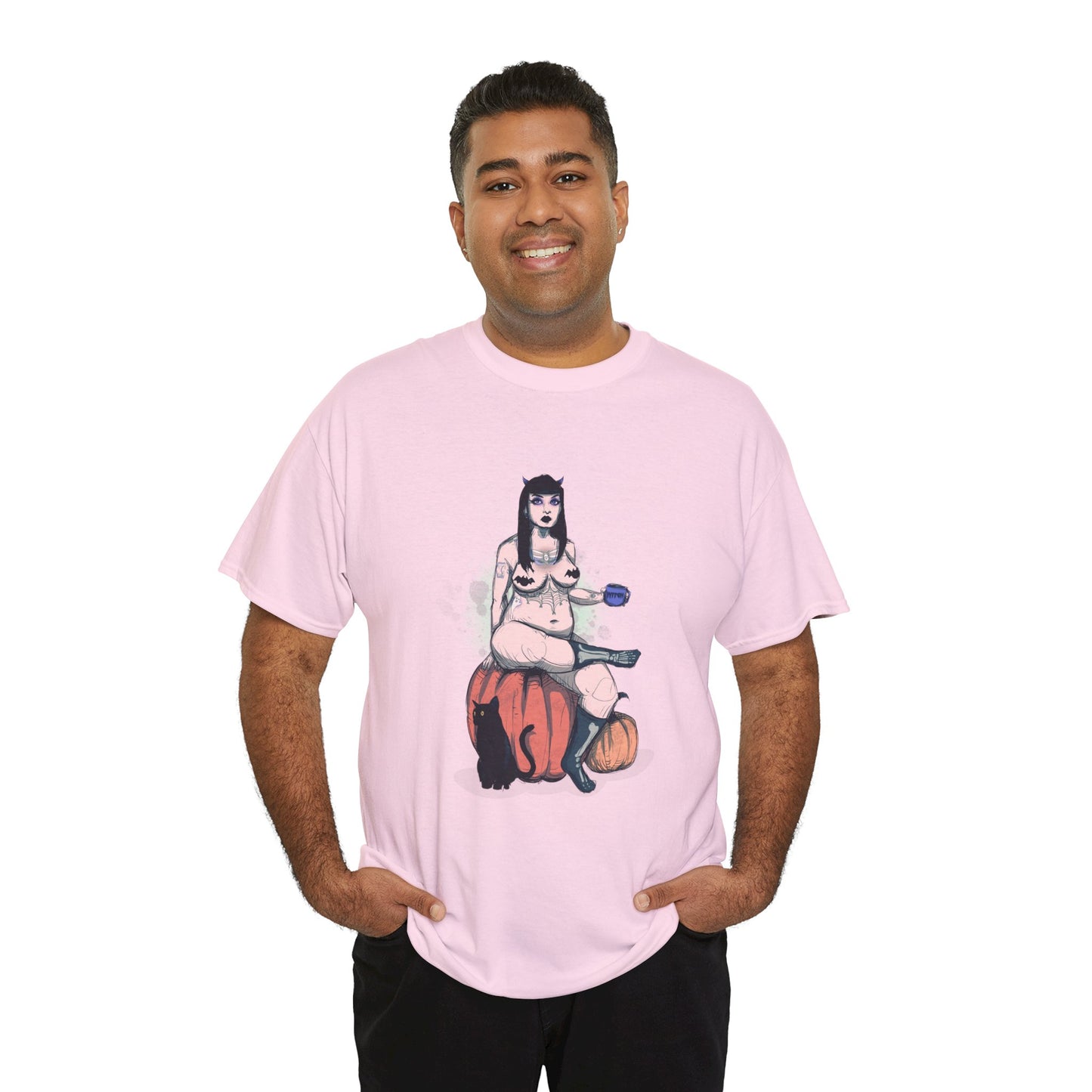 Spooky Queen Unisex Heavy Cotton Tee