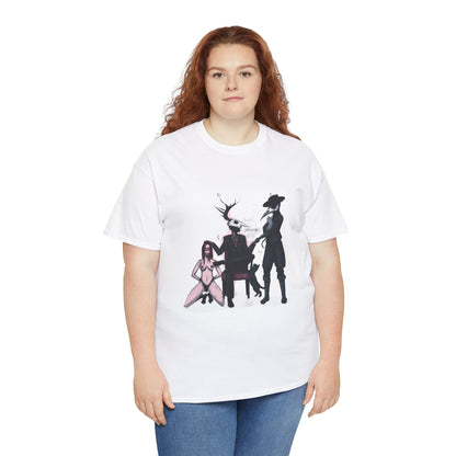 Deer Daddy / Nocturnal Unisex Heavy Cotton Tee