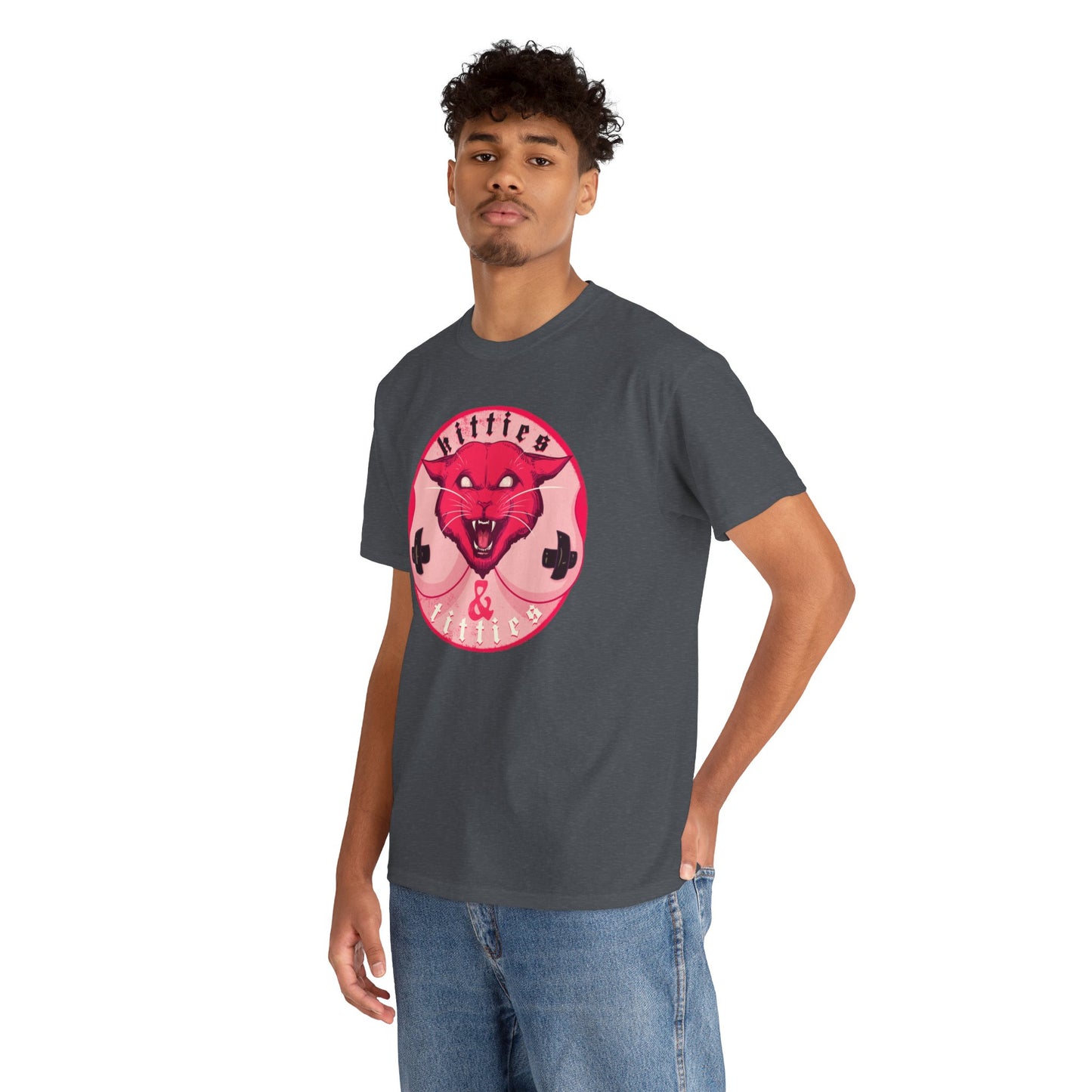 Kitties & Titties Unisex Heavy Cotton Tee