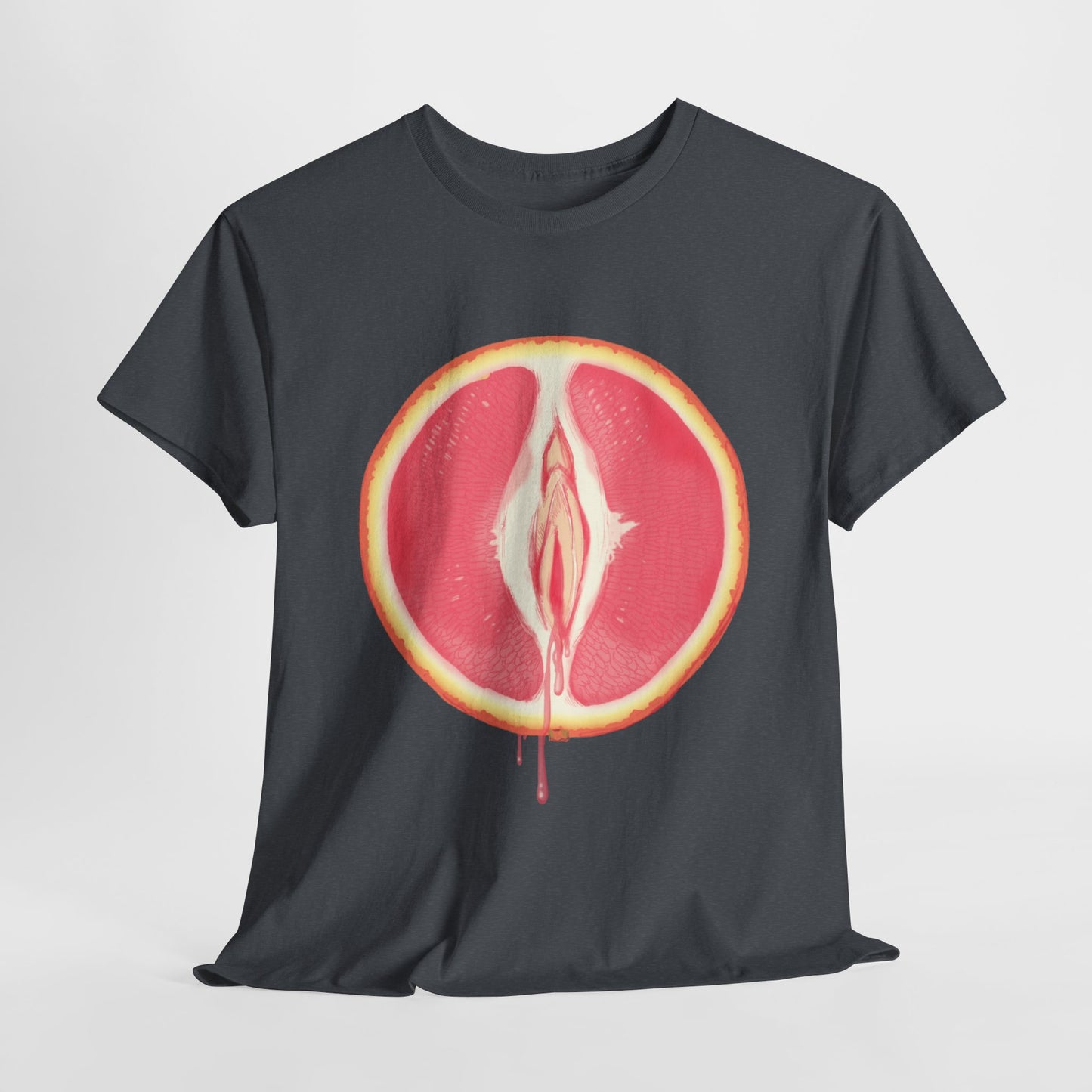 Grapefruit Unisex Heavy Cotton Tee