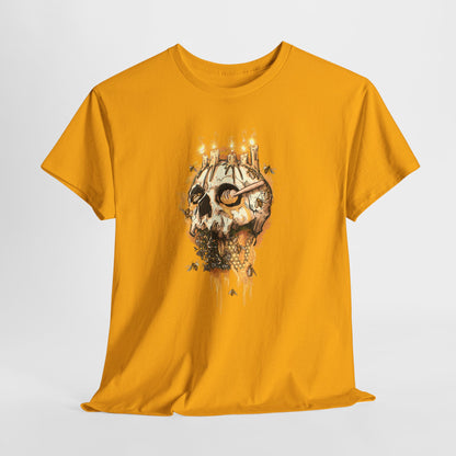 Elemental Skull Honeycore Unisex Heavy Cotton Tee
