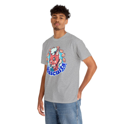 Lil Biscuits Cat Bakery Unisex Heavy Cotton Tee
