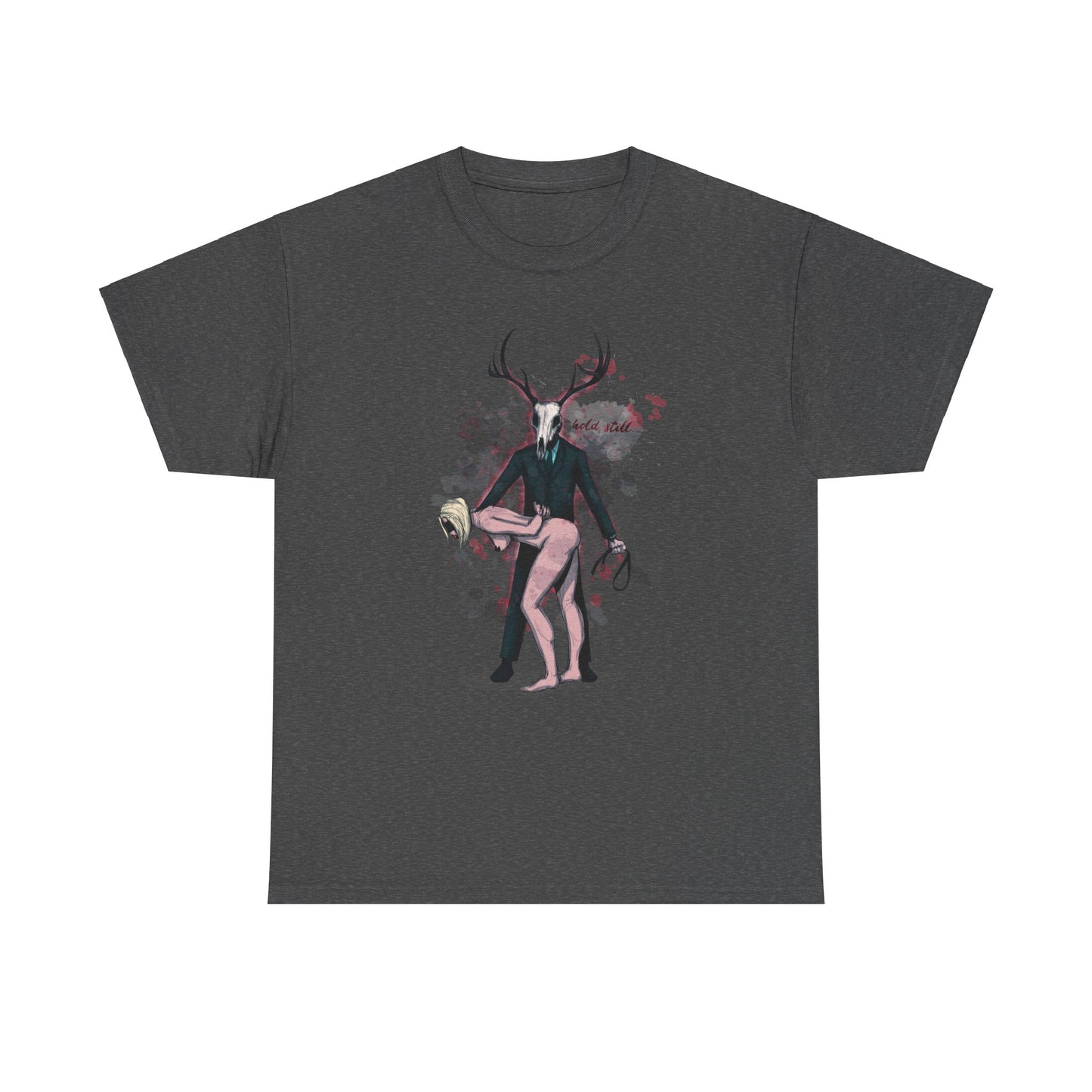 Deer Daddy Series 3: Hold Still Unisex Heavy Cotton Tee