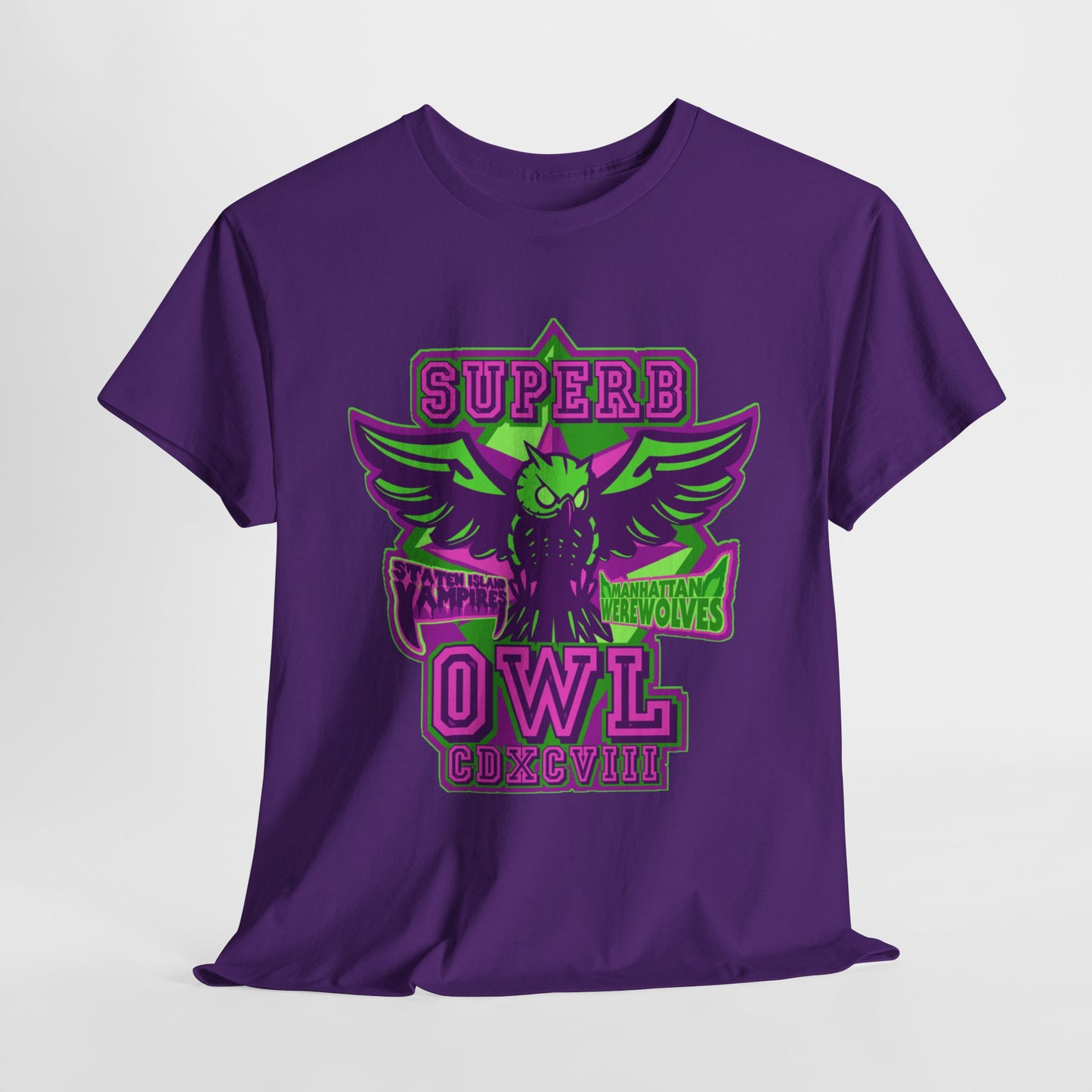 Superb Owl Unisex Heavy Cotton Tee
