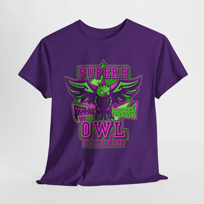 Superb Owl Unisex Heavy Cotton Tee