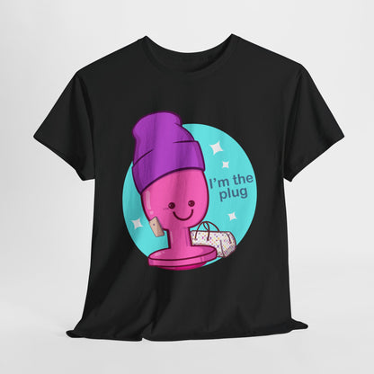 I'm The Plug Unisex Heavy Cotton Tee