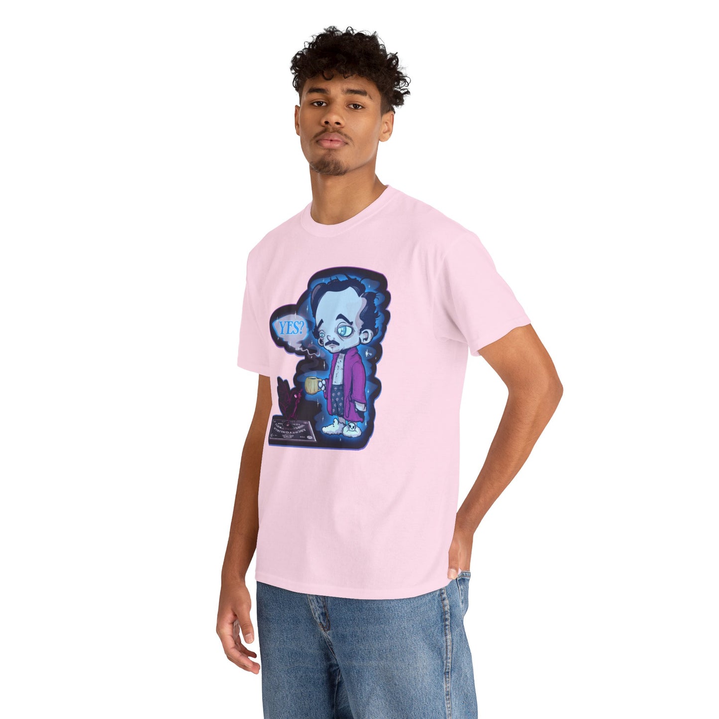 Edgar Allan Ghost Unisex Heavy Cotton Tee