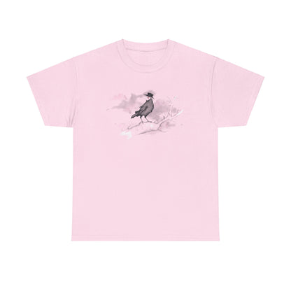 Plague Crow Unisex Heavy Cotton Tee