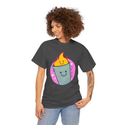 Trash Fire Unisex Heavy Cotton Tee
