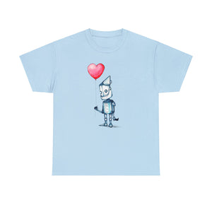Tinman Gets A Heart Unisex Heavy Cotton Tee