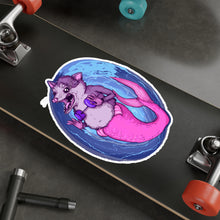 Mermaid Opossum Kiss-Cut Vinyl Decal