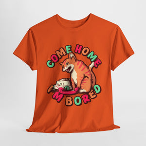 Bored Cat Unisex Heavy Cotton Tee