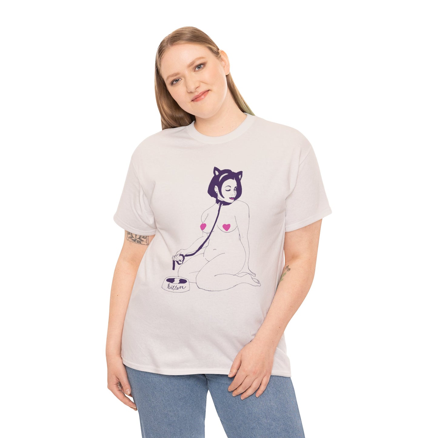 Kitten Unisex Heavy Cotton Tee