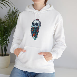 Elemental Skull Ocean Unisex Heavy Blend Hooded Sweatshirt