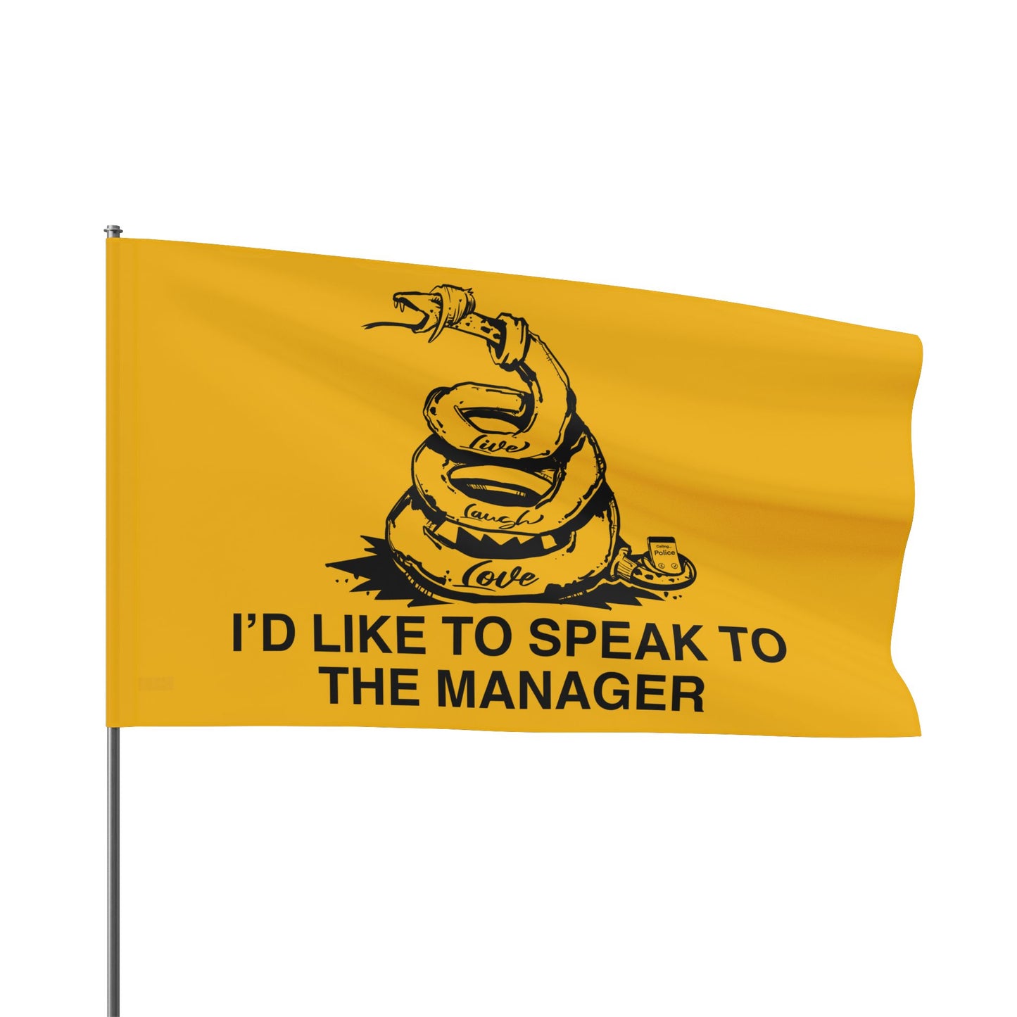 Gadsden Karen Worm Flag