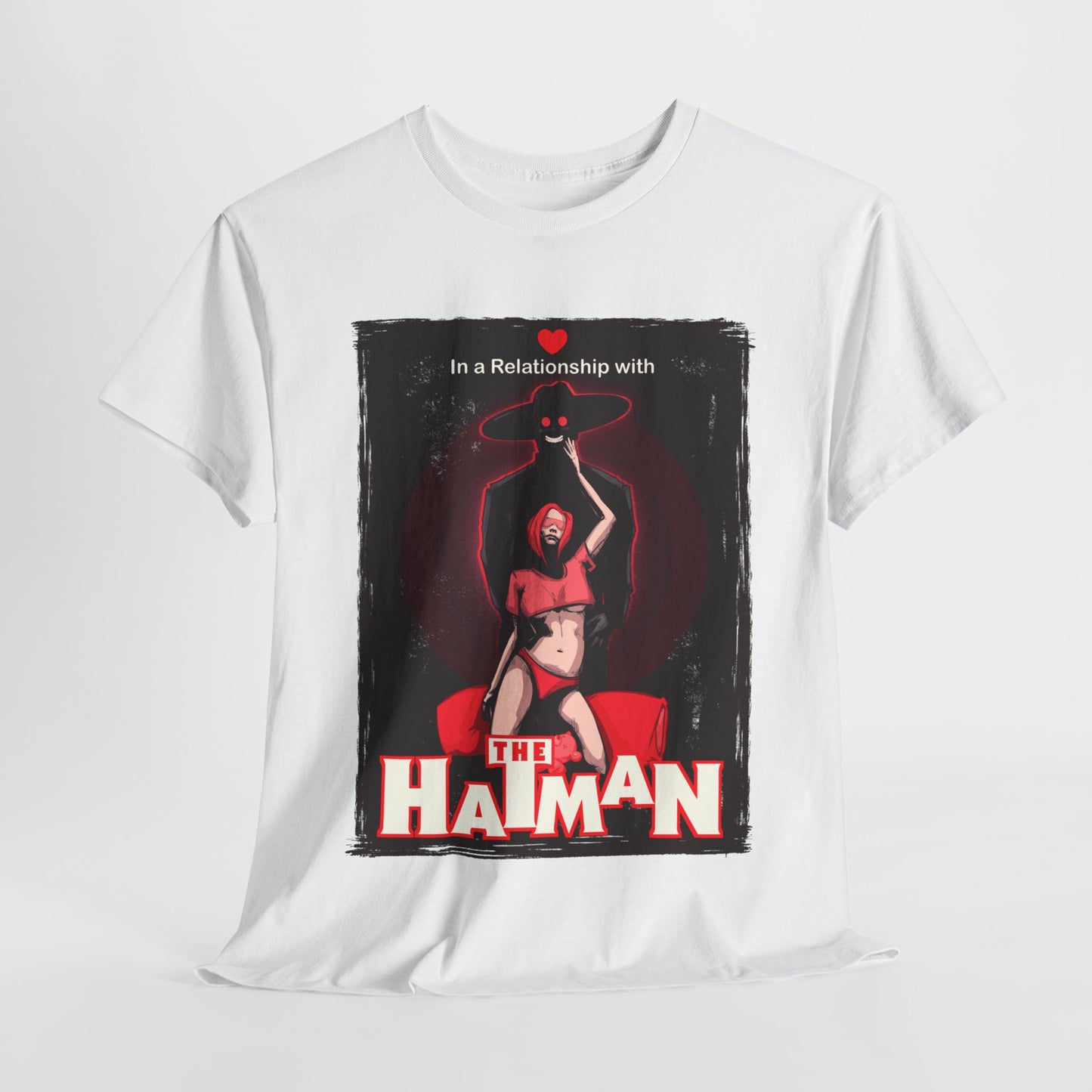 In A Relationship With The Hatman Unisex Heavy Cotton Tee