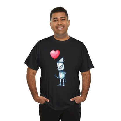 Tinman Gets A Heart Unisex Heavy Cotton Tee