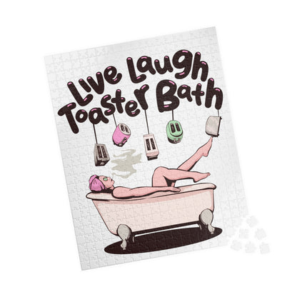 Toaster Bath Puzzle (110, 252, 500, 1014-piece)
