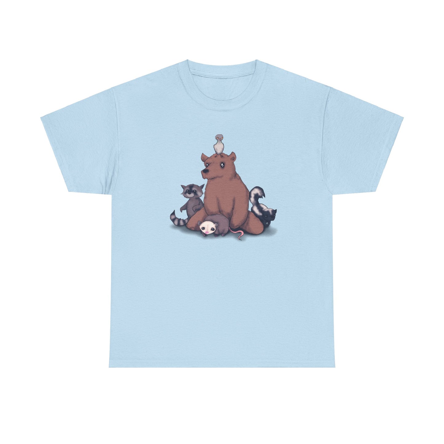 Trash Animals Unisex Heavy Cotton Tee