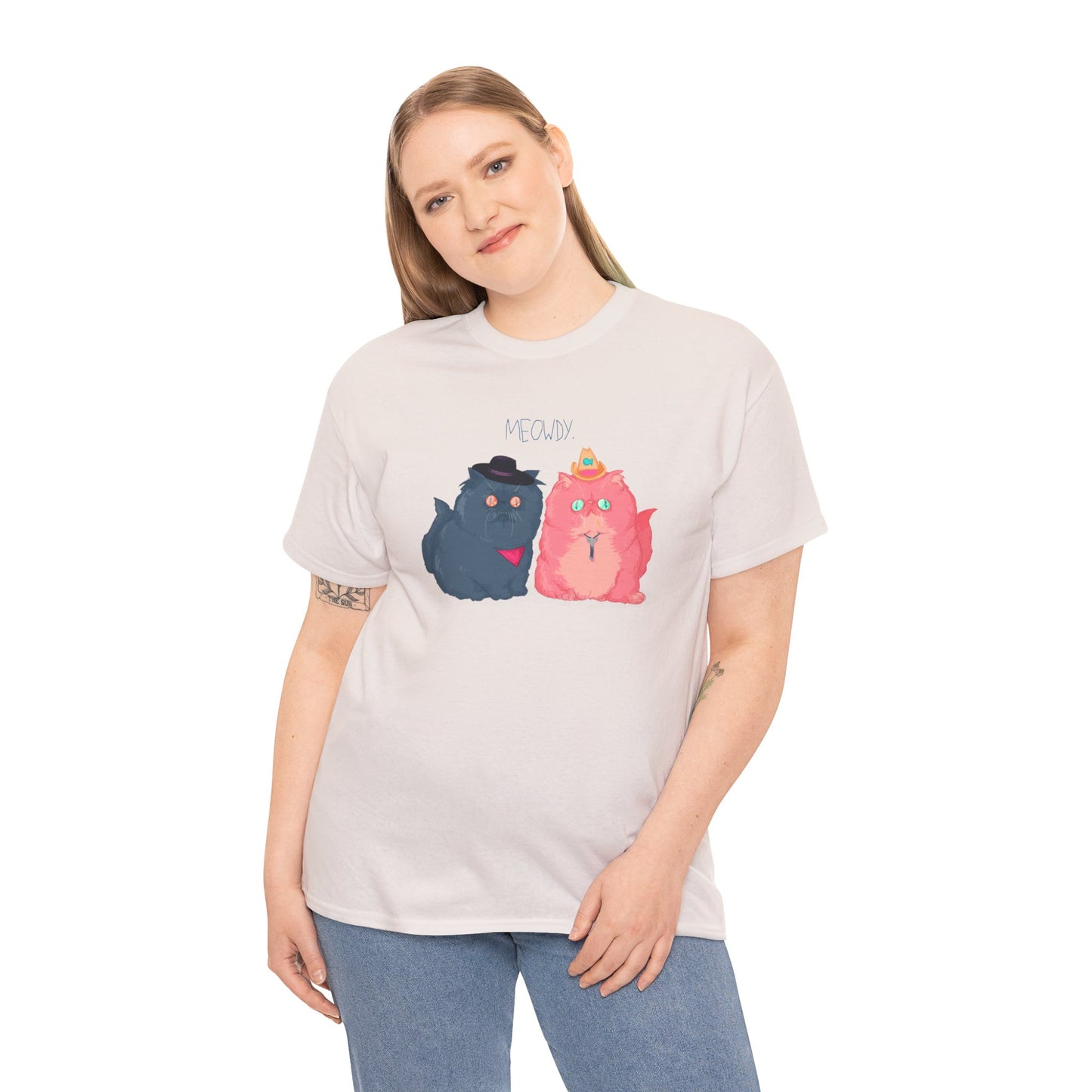 Meowdy Unisex Heavy Cotton Tee
