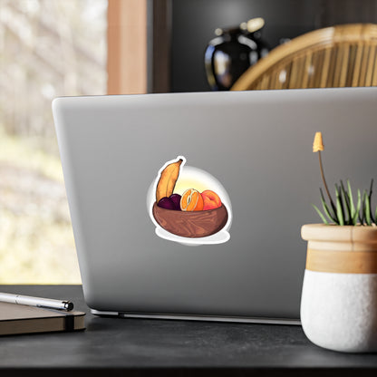 Adult Fruit Basket Kiss-Cut Vinyl Decal
