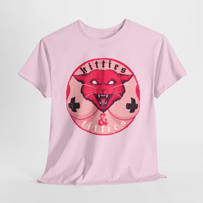 Kitties & Titties Unisex Heavy Cotton Tee
