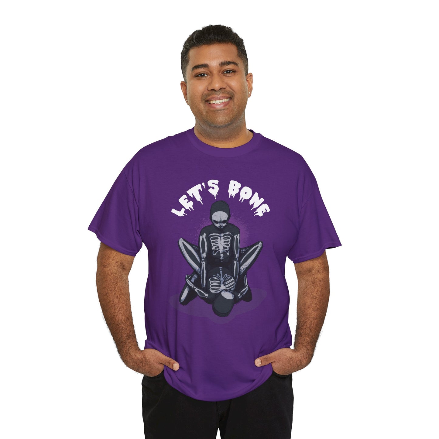 Let's Bone Unisex Heavy Cotton Tee