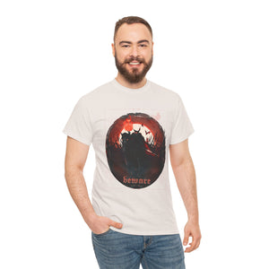 Beware The Headless Horseman Unisex Heavy Cotton Tee