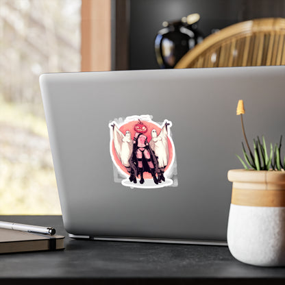Return Of The Pumpkin Queen Kiss-Cut Vinyl Decal