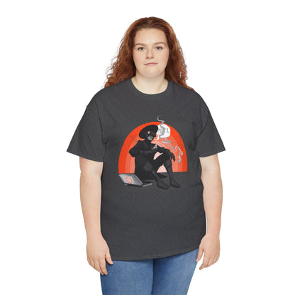 Plague Vacation Unisex Heavy Cotton Tee