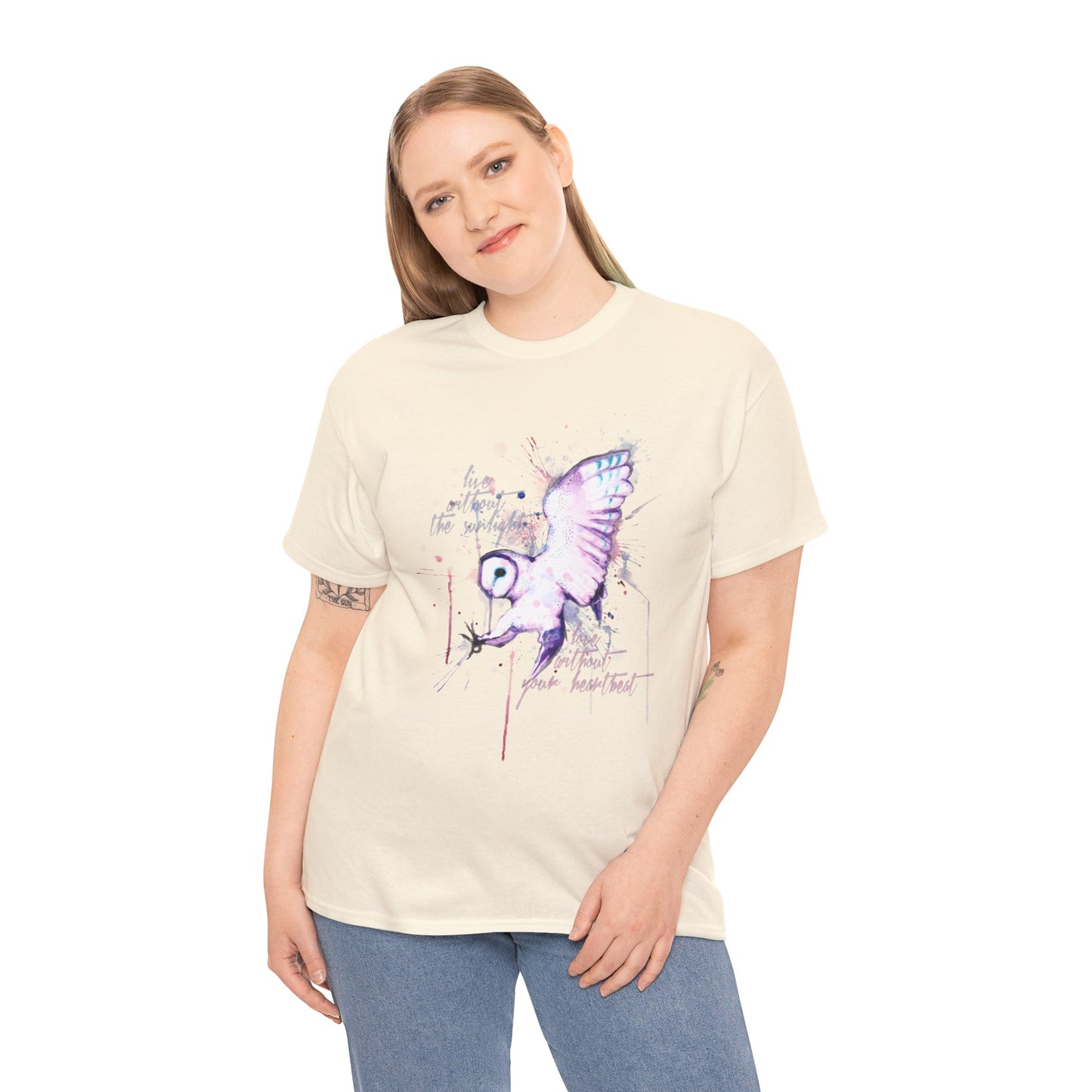 Live Without The Sunlight Unisex Heavy Cotton Tee
