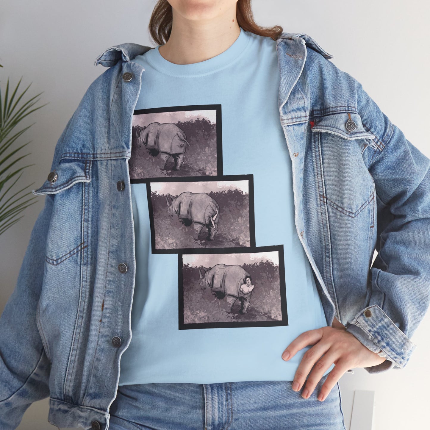 When Nature Calls Unisex Heavy Cotton Tee