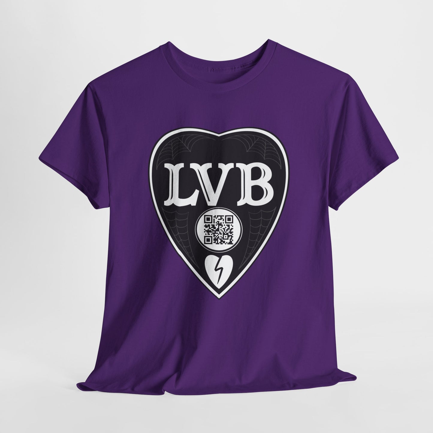 LVB Art Black & White Planchette Unisex Heavy Cotton Tee