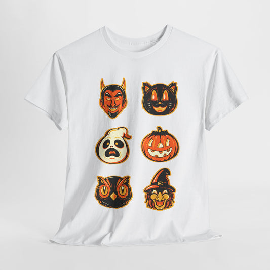 Vintage Halloween Unisex Heavy Cotton Tee