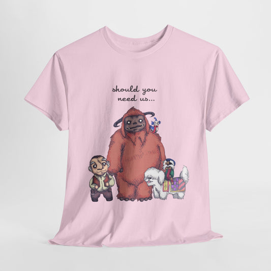 Should You Need Us Unisex Heavy Cotton Tee