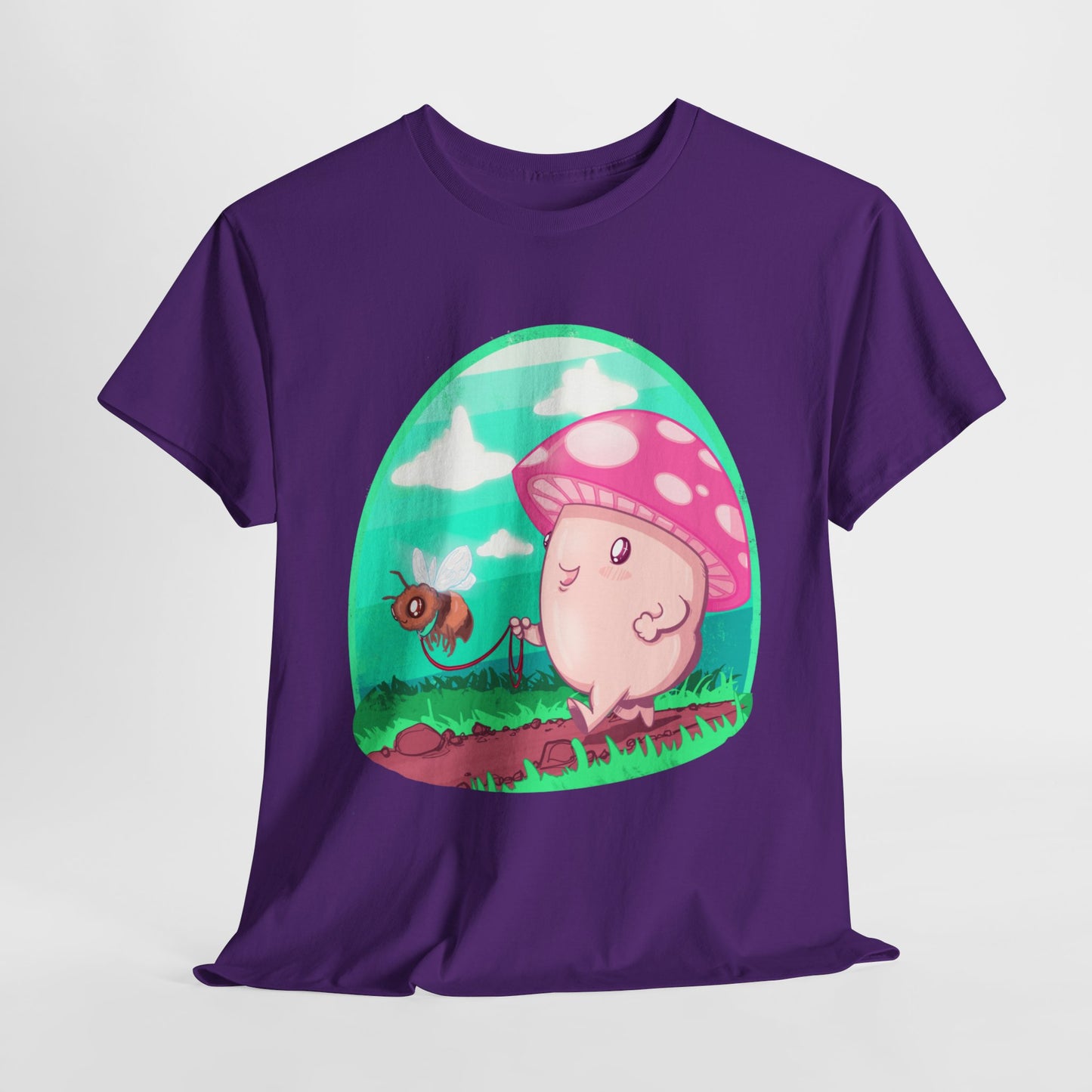 Bee Walk Unisex Heavy Cotton Tee