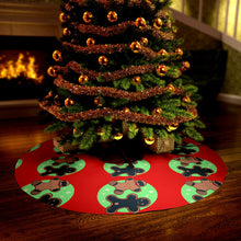 Merry Maso-Christmas Round Tree Skirt