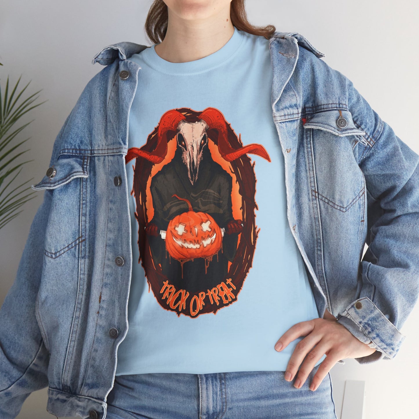 Trick Or Treat Unisex Heavy Cotton Tee